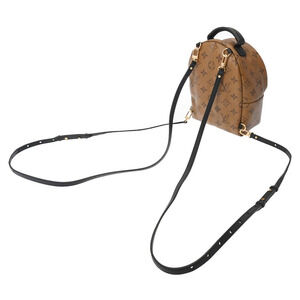 Louis Vuitton Reverse Canvas Monogram Daypack Palm Backpack Brown Springs